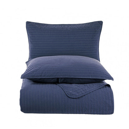 Myra Vintage Bedspread - Indigo