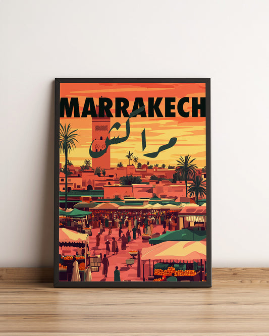 Sook's Marrakech Poster