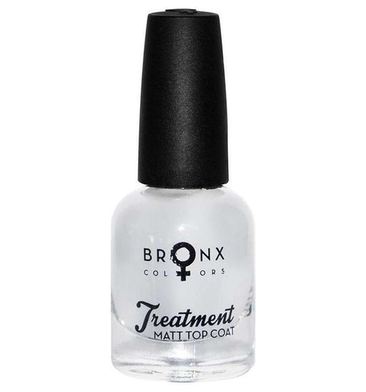 Bronx Colors NLT03 NAIL LACQUER TREATMENT Matt Top Coat (1 x 12 ml)