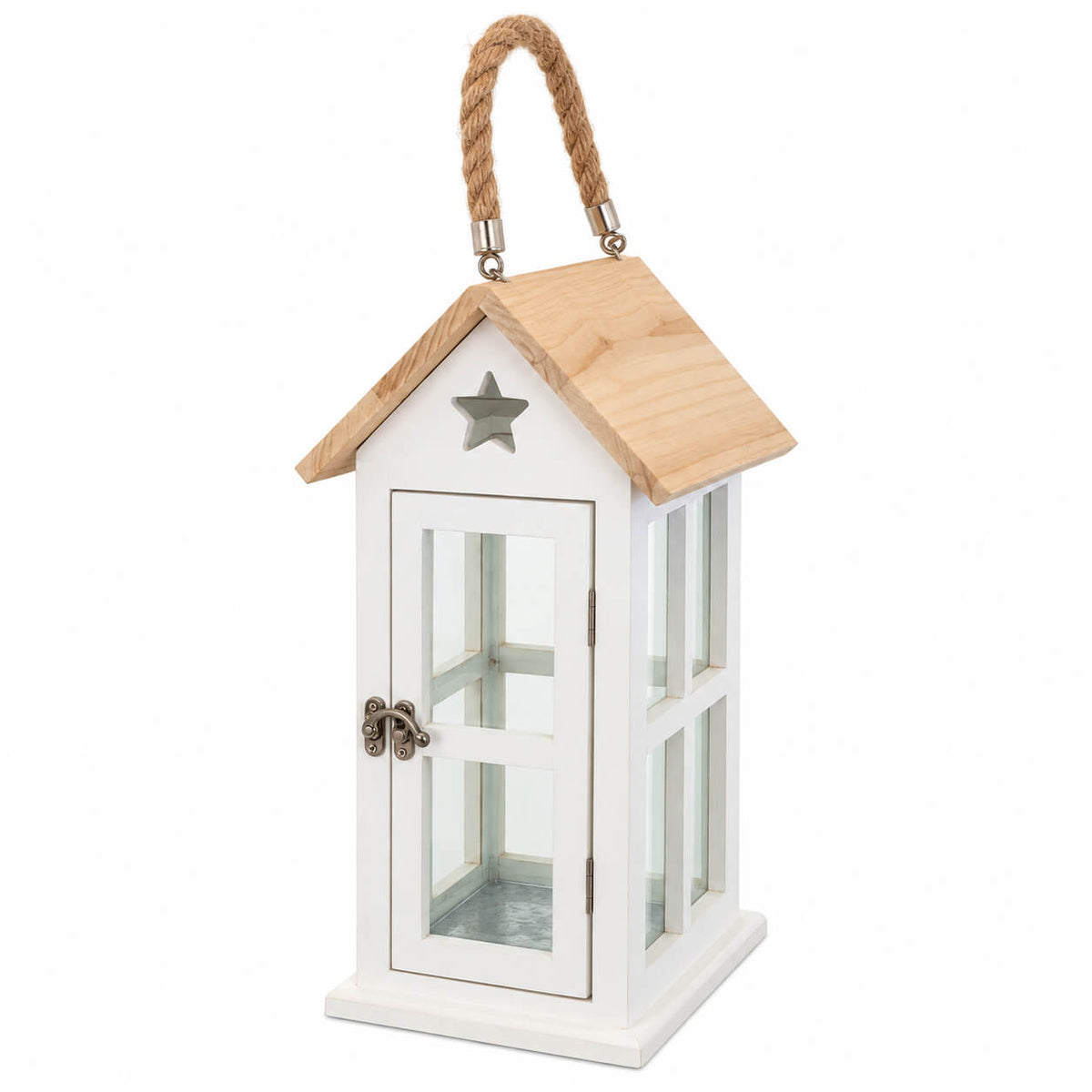 Migros Alpine Lodge Wooden Christmas Lantern