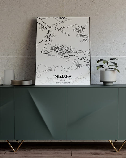 Sook's Miziara Map Poster