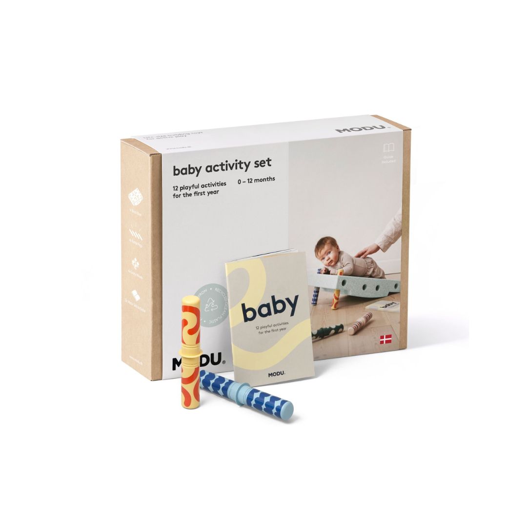 MODU Baby Activity Set - Ocean Mint / Forest Green