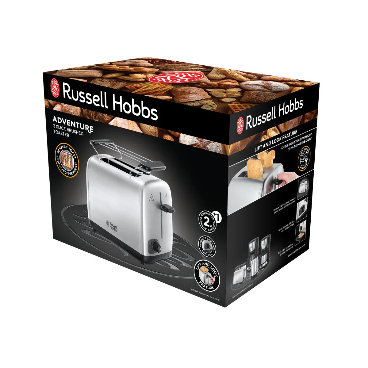 Adventure 2 Slice Toaster By Russell Hobbs