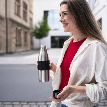 Tefal N3113510 Drinking Bottle – Thermos – 0.7L – Black sleeve