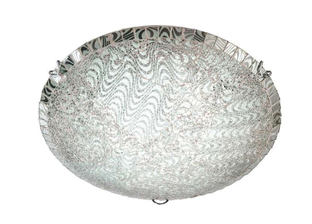 Nino Germany Lights Mosaic Glass Ceiling Lamp - in Silver or Gold