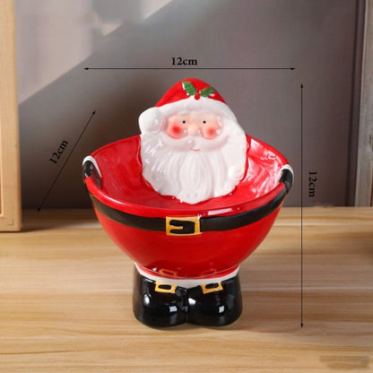 Ceramic Holidays Santa Claus Candy Bowl – 12cm