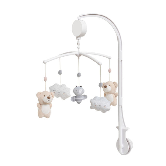 Cloud and Bear Crib Mobile