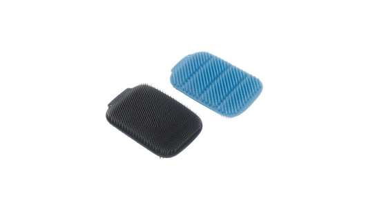 Scrubber Set CleanTech Blue Gray (2-Piece) By Joseph Joseph