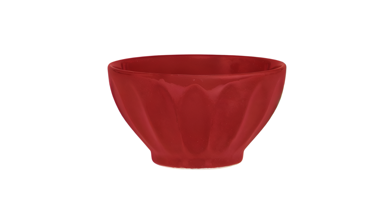 Ceramic Bowl - Red