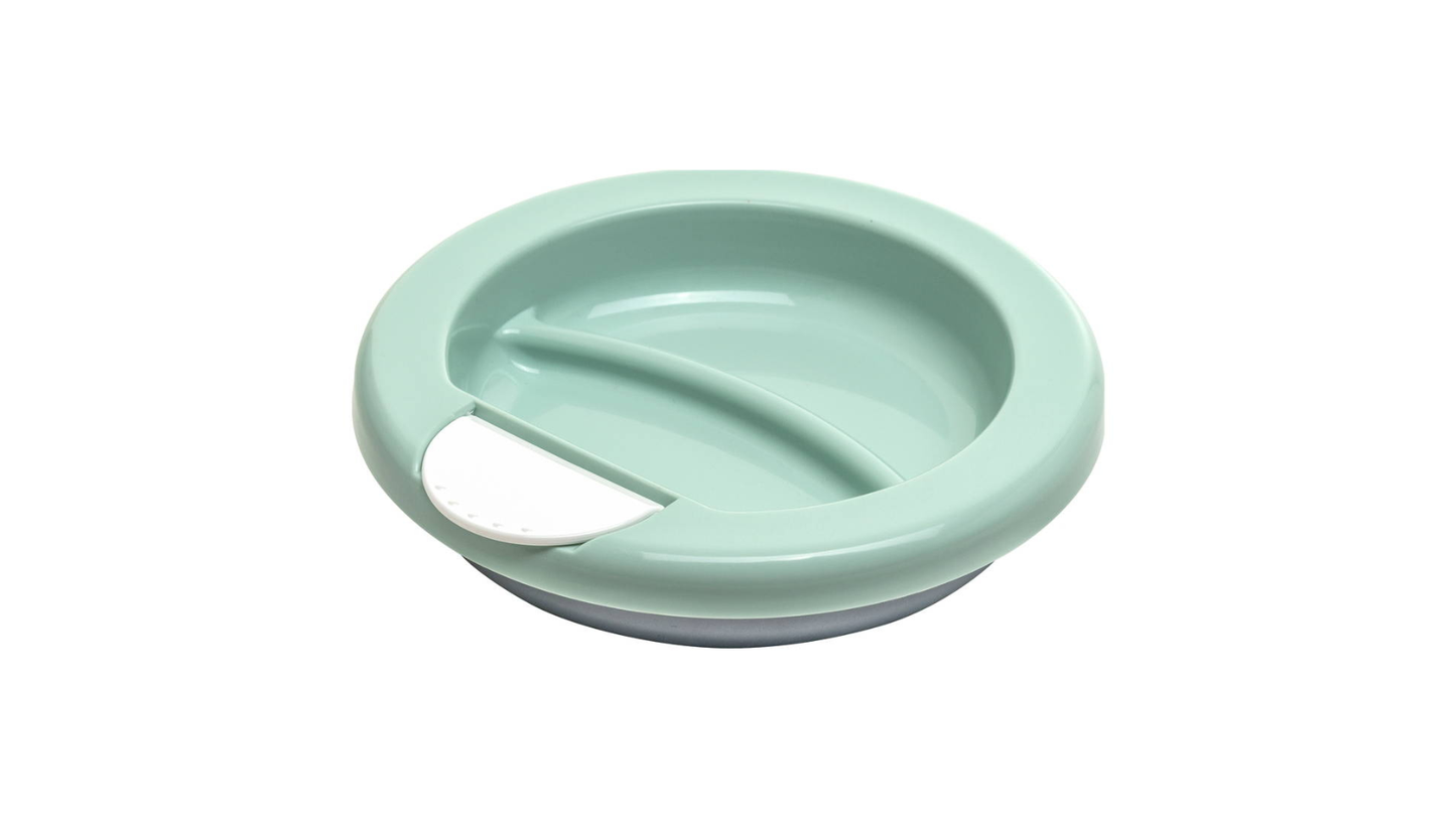 Thermal Baby Plate Green