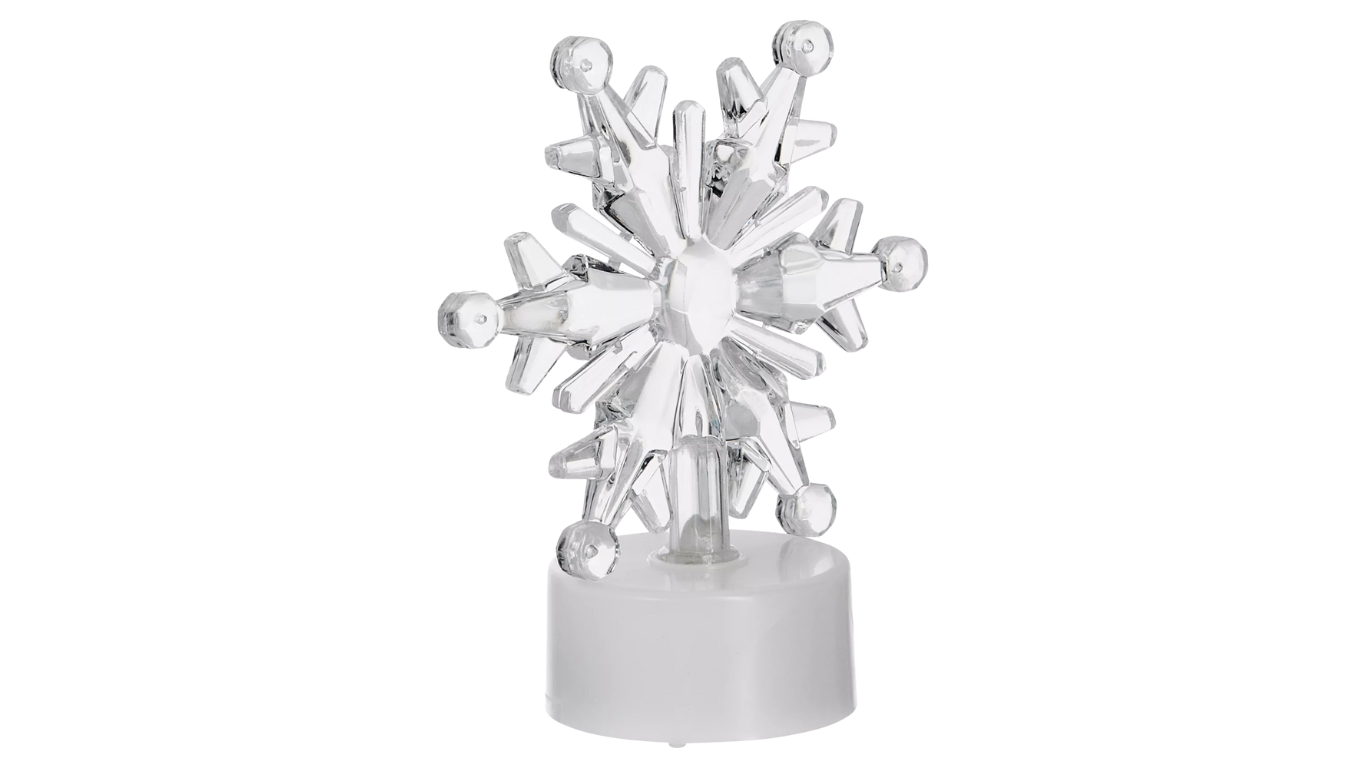 LED tealight 'Snowflake'