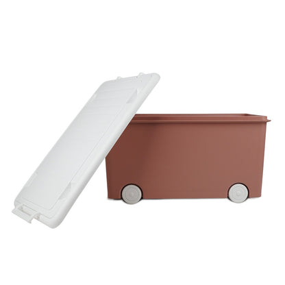 Rolling Storage Chest - Medium Size Rose