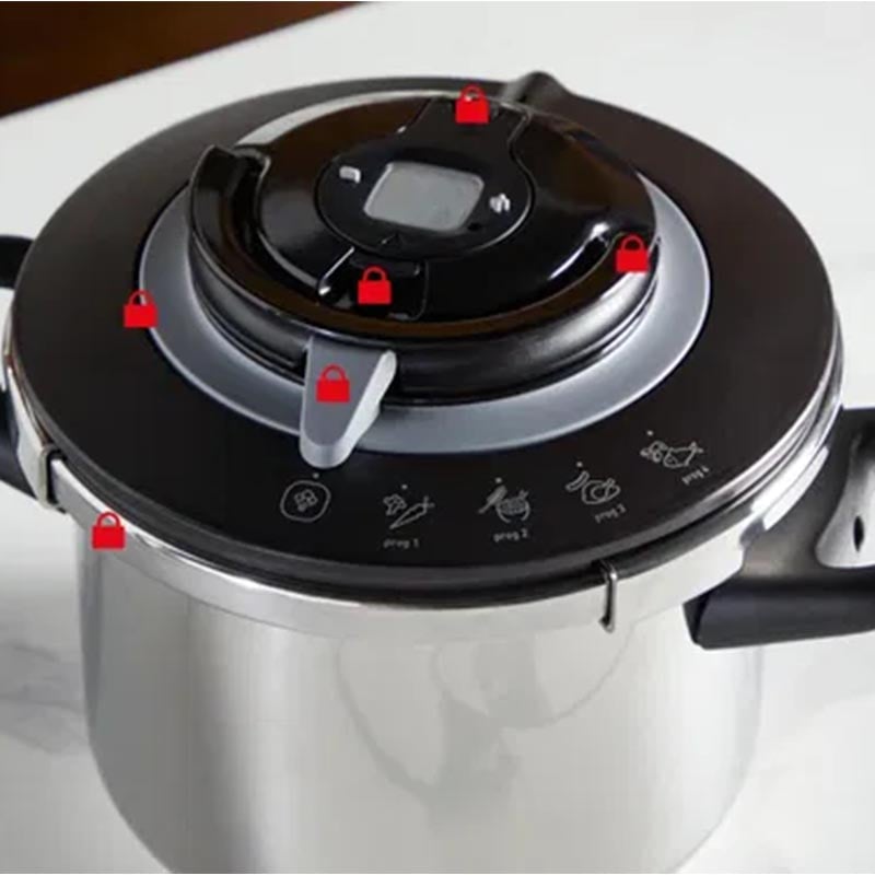 Tefal P4551431 Clipso + Chef Pressure Cooker 8L