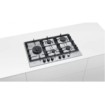 Bosch PCS7A5M90 Serie | 6 Gas hob 75 cm Stainless steel