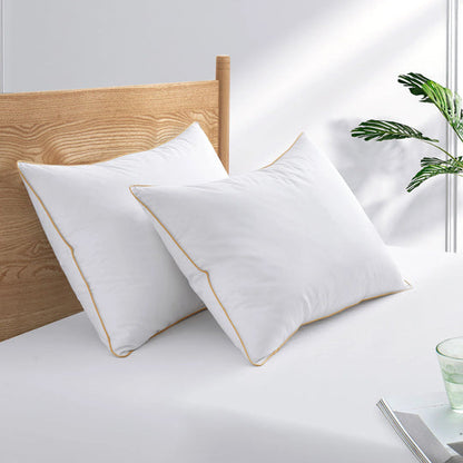 Pillow Down-Feather with Downproof Cotton Shell 300 Thread Count