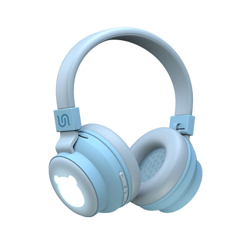 Porodo PD-STWLEP004-BU GAMING KIDS WIRELESS HEADPHONE BLUE