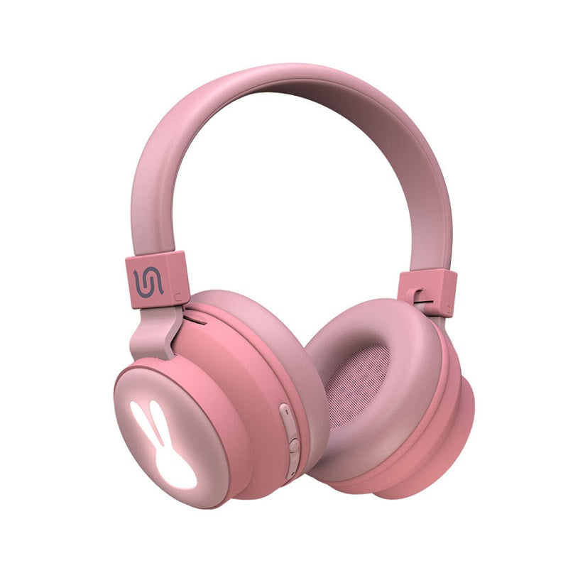 Porodo PD-STWLEP004-PK GAMING KIDS WIRELESS HEADPHONE PINK