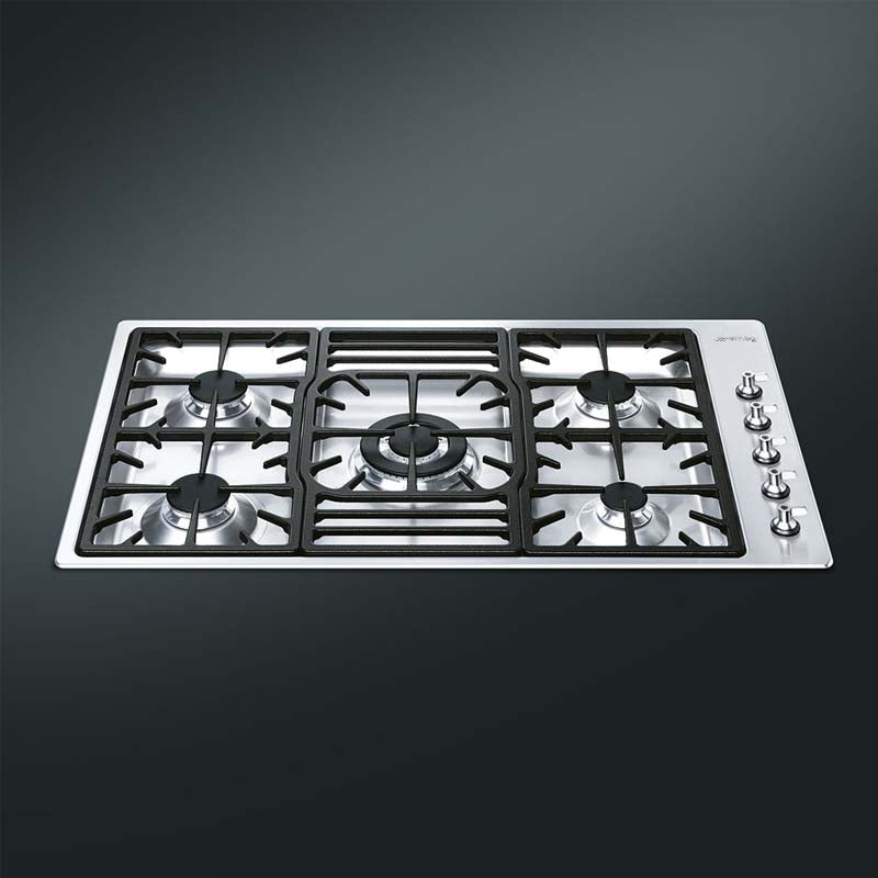 Smeg PGF95-4 Gas Hob Classica Stainless Steel 90 cm