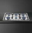 Smeg PGF962 Gas Hob Classic Stainless Steel 90cm 6 Burner