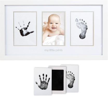 Newborn Handprint and Footprint Photo Frame Kit