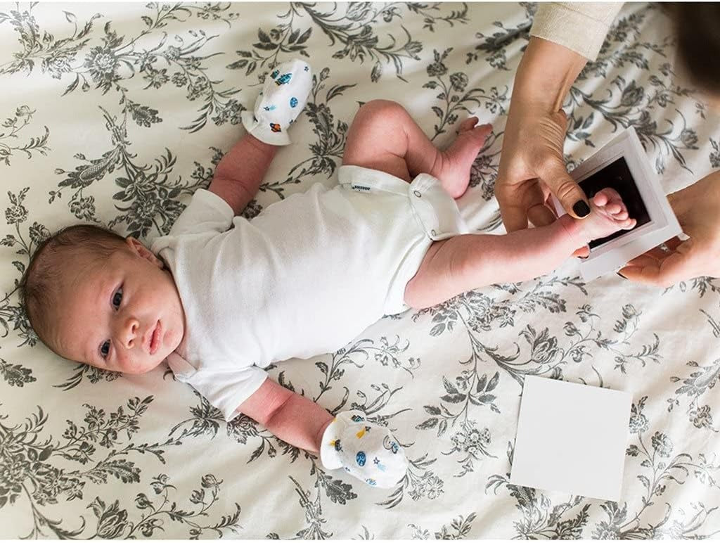 Newborn Handprint and Footprint Photo Frame Kit