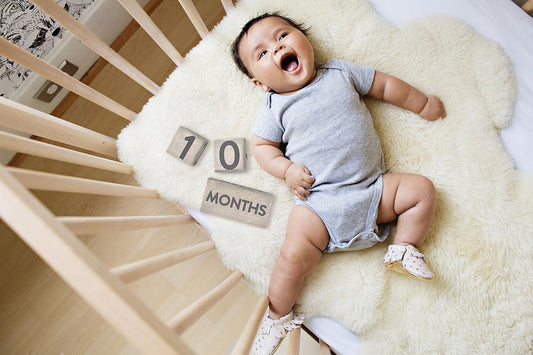 Wooden Milestone Age Blocks