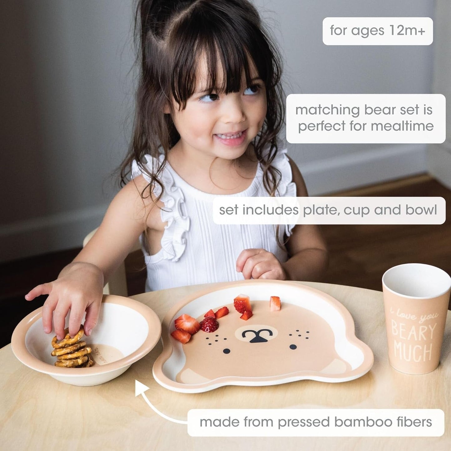 Bear Baby Feeding Set