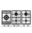 Smeg PS906-5 Gas Hob Stainless Steel 90cm Front Knob