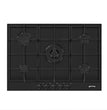 Smeg PX375MB Gas Hob Classica Black Matt 75 cm