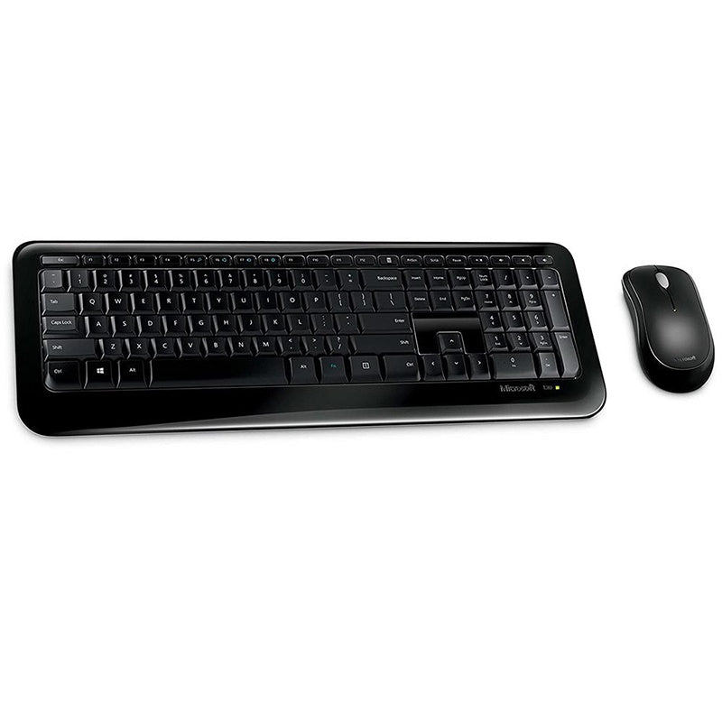 Microsoft PY9-00020 Optical Technology Wireless Keyboard and Mouse – English and Arabic