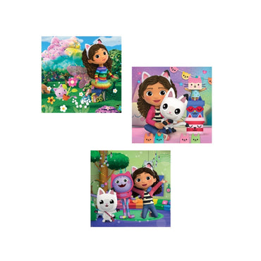Clementoni Gabby’s Dollhouse 3 In 1 Puzzle