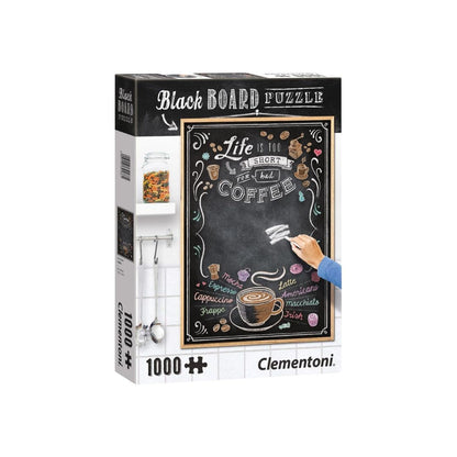 Clementoni Chalkboard Blackboard Coffee Puzzle