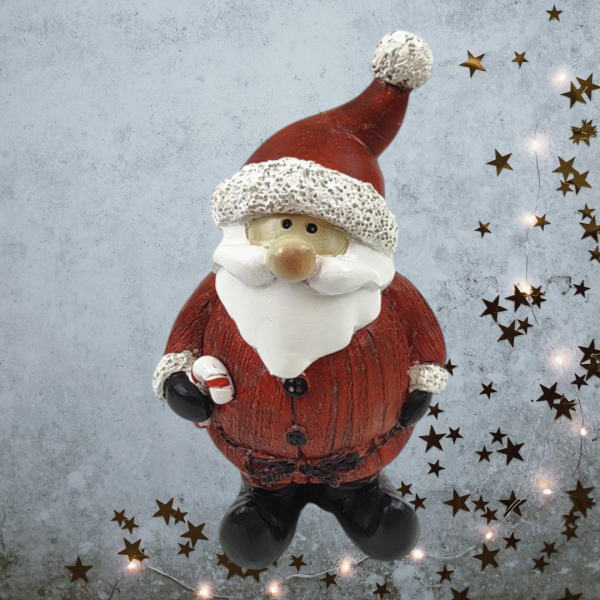 Resin Santa Claus Figurines – 11cm