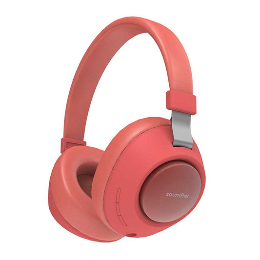 Porodo PD-X1008WLH-RD Wireless Headphone Red