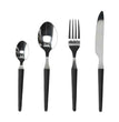 Tognana Zen Cutlery 24 Pcs Antony Zen Nero