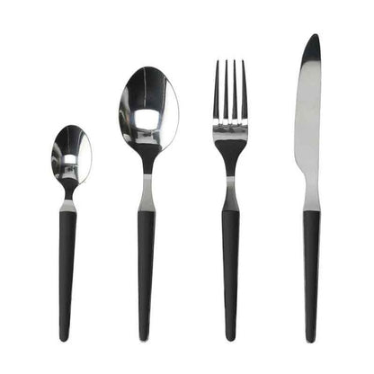 Tognana Zen Cutlery 24 Pcs Antony Zen Nero