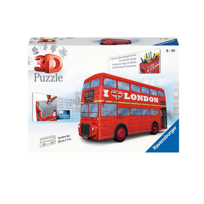 Ravensburger London Bus 216 piece 3D Jigsaw Puzzle 216p