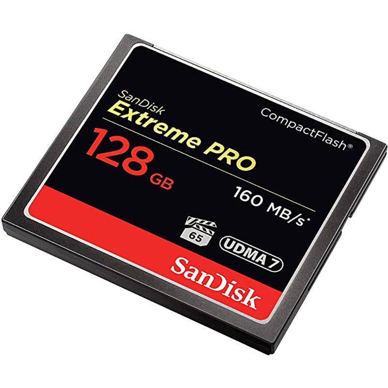 SanDisk SDCFXPS-128G-X46 | 128GB Extreme PRO CompactFlash Memory Card UDMA 7 Speed Up To 160MB/s-