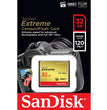 SanDisk SDCFXSB-032G-G46 | 32GB Extreme CompactFlash Memory Card UDMA 7 Speed Up To 120MB/s