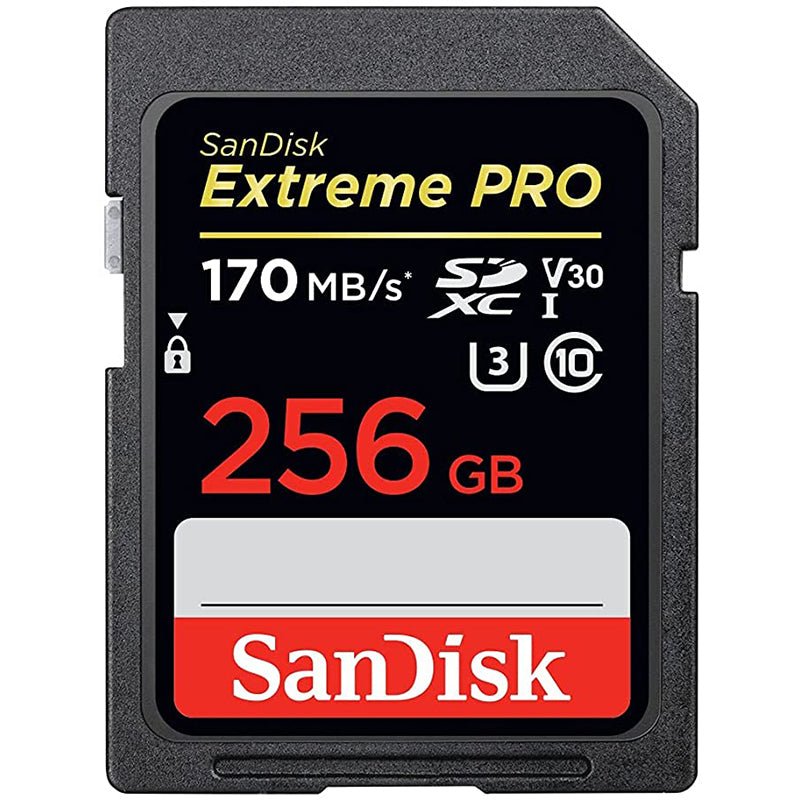 SanDisk SDSDXXY-256G-GN4IN | 256GB Extreme PRO SDXC UHS-I Card