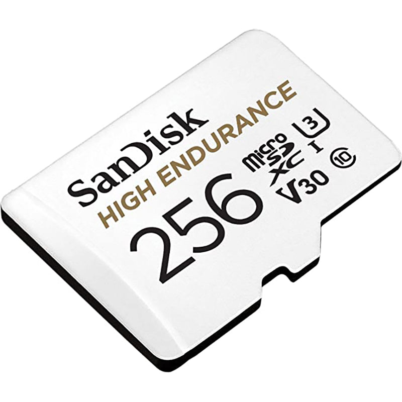 SanDisk SDSQQNR-256G-GN6IA | 256GB High Endurance Video microSDXC Card with Adapter for Dash Cam and Home Monitoring systems