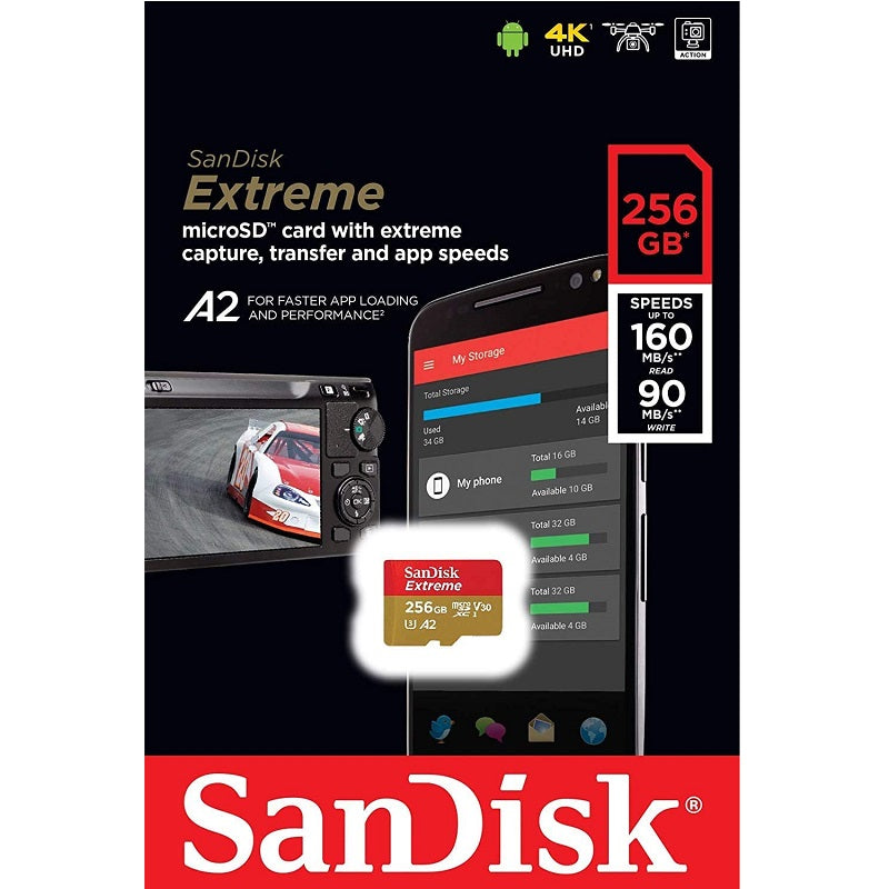 SanDisk SDSQXA1-256G-GN6MN | 4K Memory Card 256GB