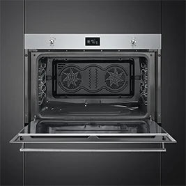 Smeg SFR9390X Thermo-ventilated Oven Reduced height 90cm Classica Aesthetic