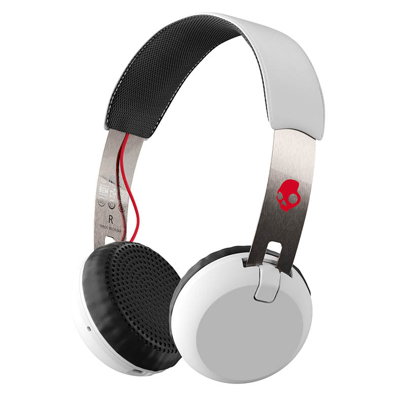 Skullcandy Grind Bluetooth Wireless On-Ear Headphones with Built-In Mic and Remote