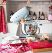 Smeg SMF02PBEU Stand Mixer Pastel Blue