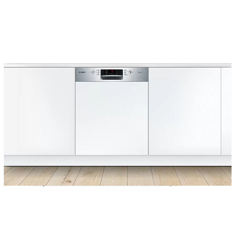 Bosch SMI46KS00T Serie | 4 semi-integrated dishwasher 60 cm Stainless steel