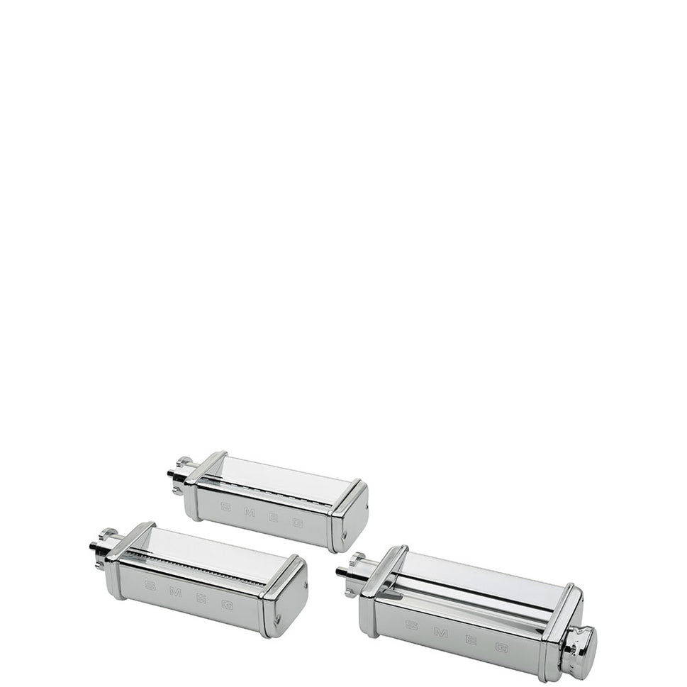 Smeg SMPC01 Pasta Roller &Cutter Set, Silver