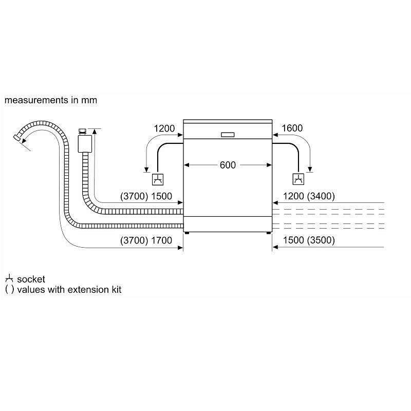 Bosch SMS8ZDI48Q Serie | 8 free-standing dishwasher 60 cm Stainless steel, lacquered