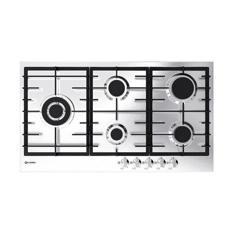 Sensus FLU5G1T90SICIX Gas Hob 90cm Stainless Steel