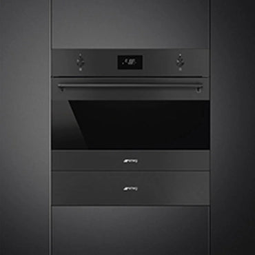 Smeg SO4301M0N Microwave + Grill Black Matt 60 cm